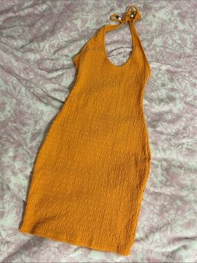 Orange Summer Dress